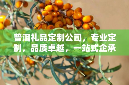 普洱礼品定制公司，专业定制，品质卓越，一站式企承礼品供应链服务
